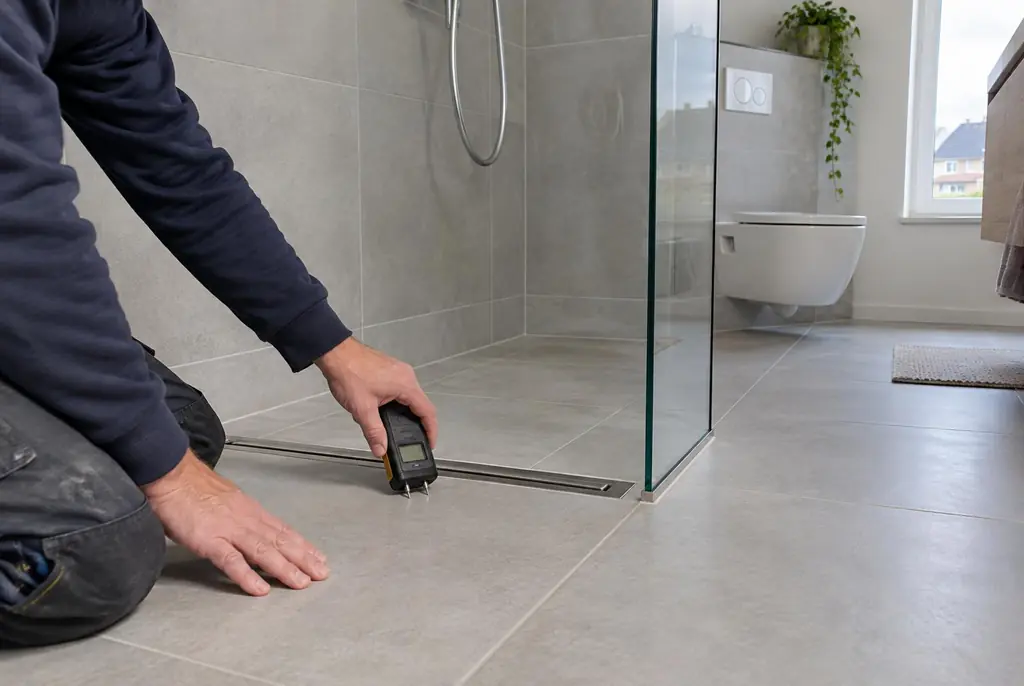 Lekdetectie Zevenhoven – badkamer in een nieuwbouwwoning