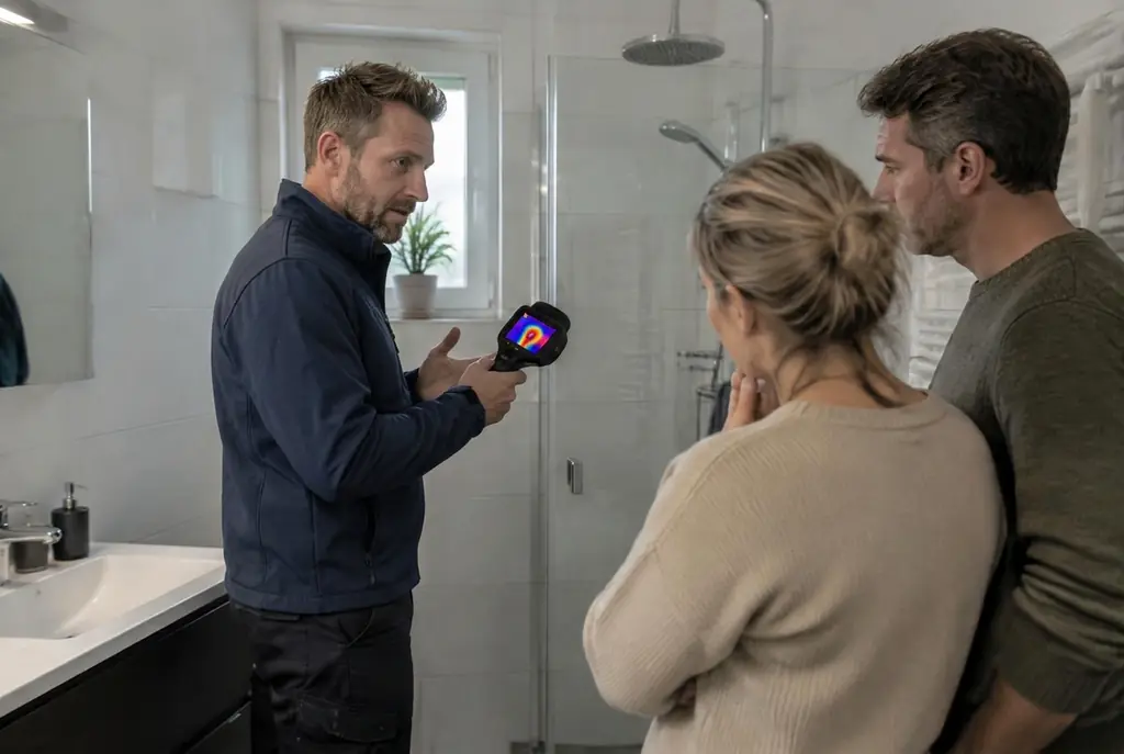 Lekdetectie Zevenhoven – specialist legt bevindingen uit aan bewoner